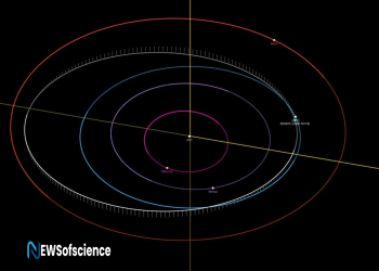 4 large asteroids, including 1 the size of a skyscraper, speed past Earth